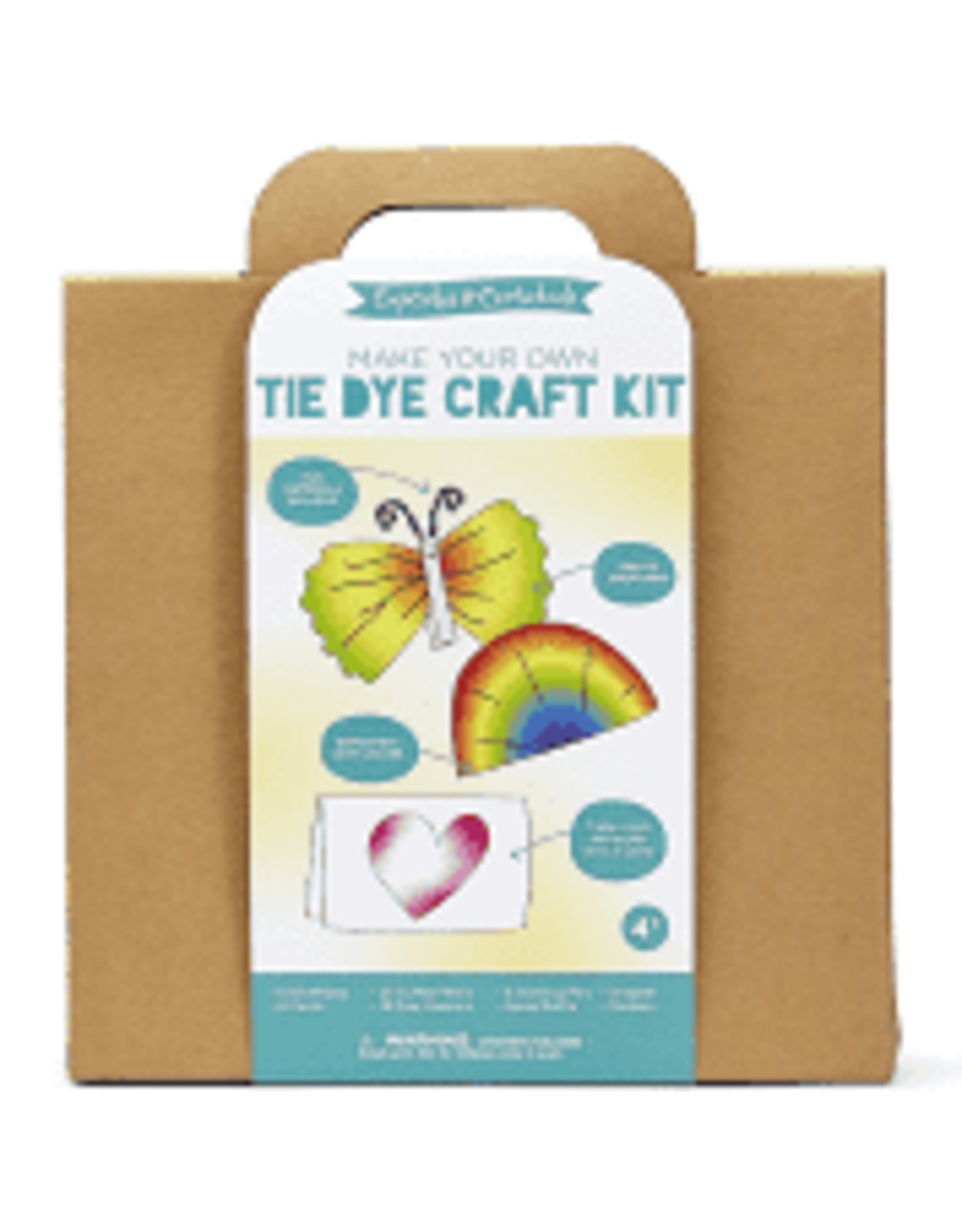 Cupcakes & Cartwheels myo Tie Dye craft kit