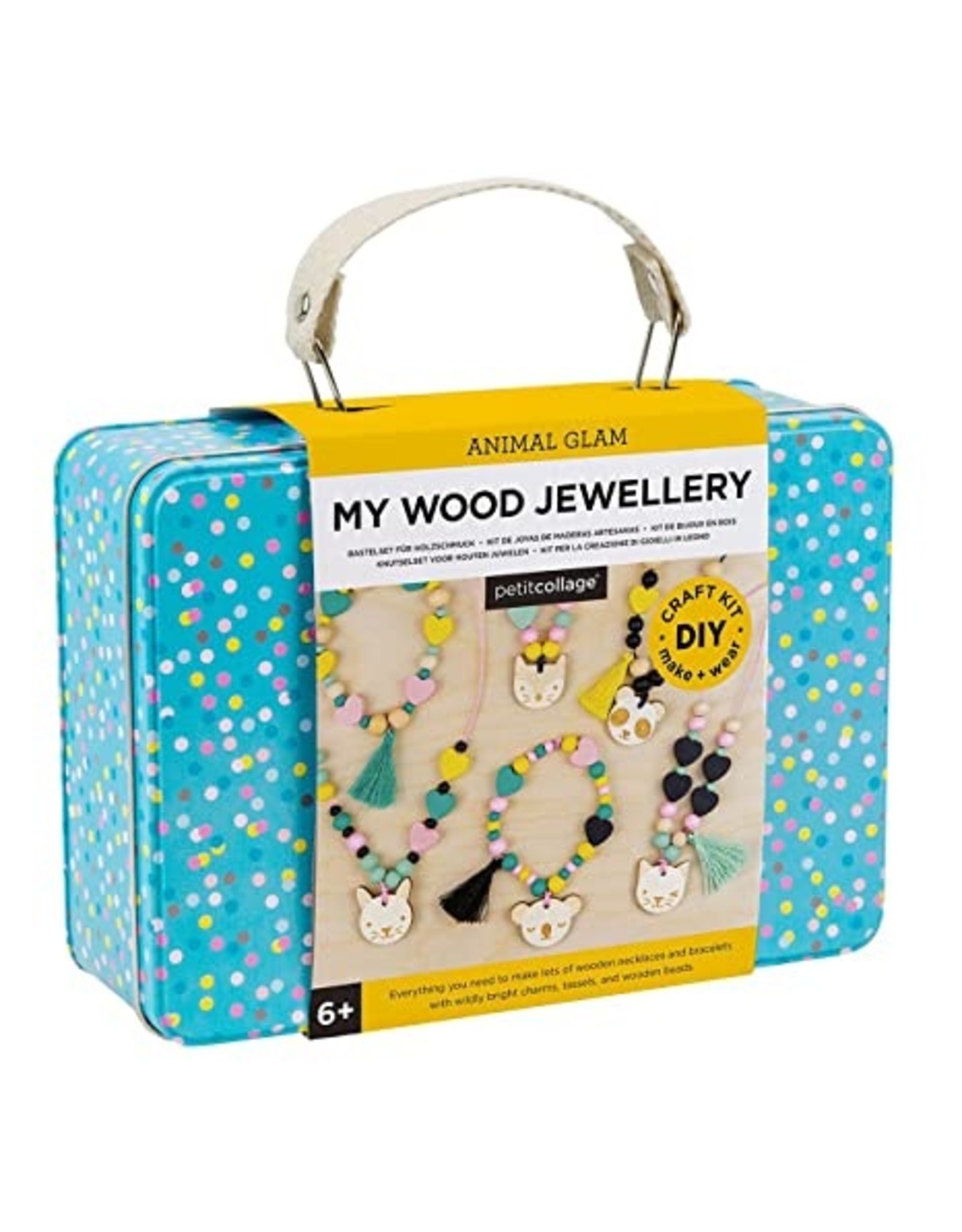 Animal Glam Wooden Jewelry Kit
