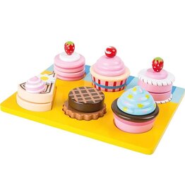 cutting set - cupcakes and cakes