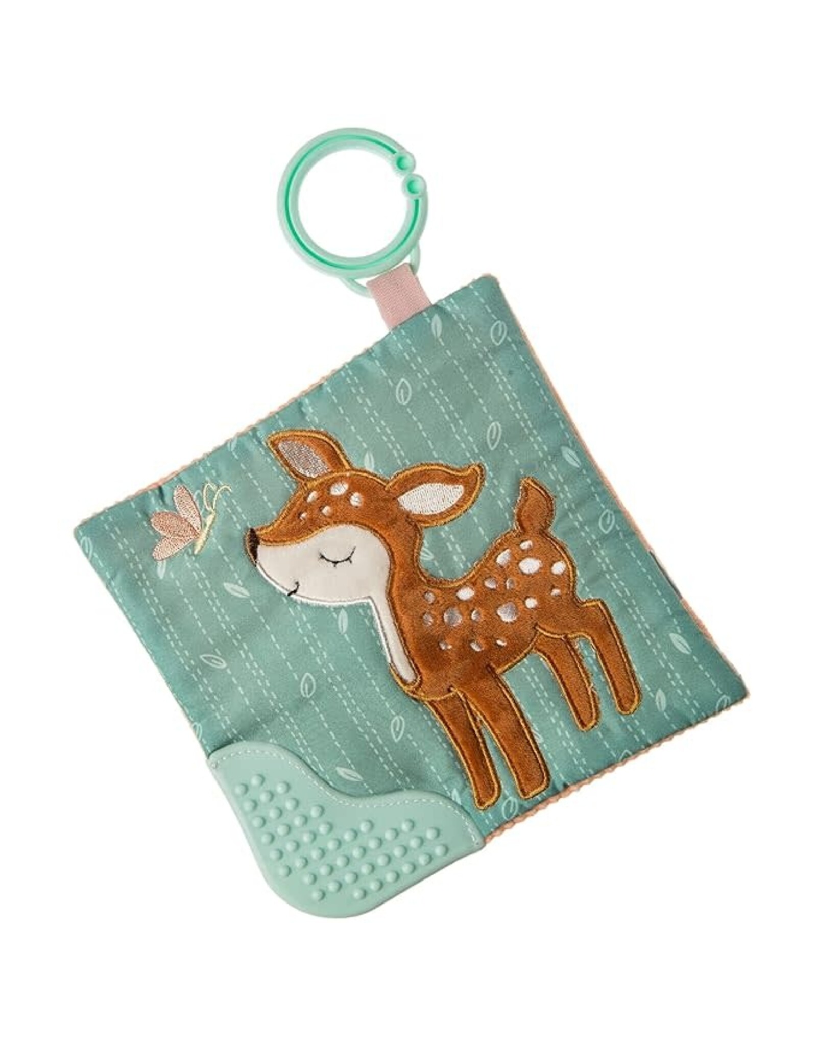 MM crinkle teether fawn 6x6