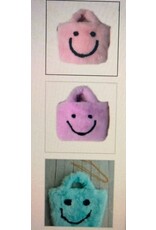sparkle sister faux fur happy bag