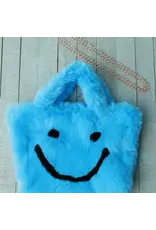 sparkle sister faux fur happy bag
