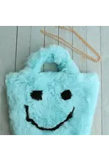 sparkle sister faux fur happy bag