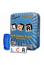 LCR Left Center Right Dice Game tin