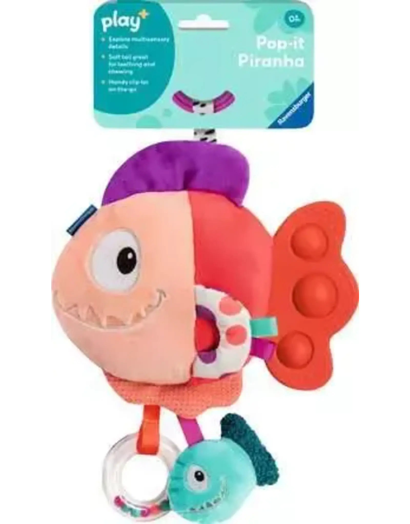 Pop-it Piranha (red)*
