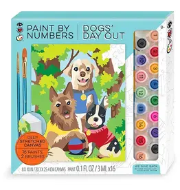 iHeartArt paint by # dog's day out
