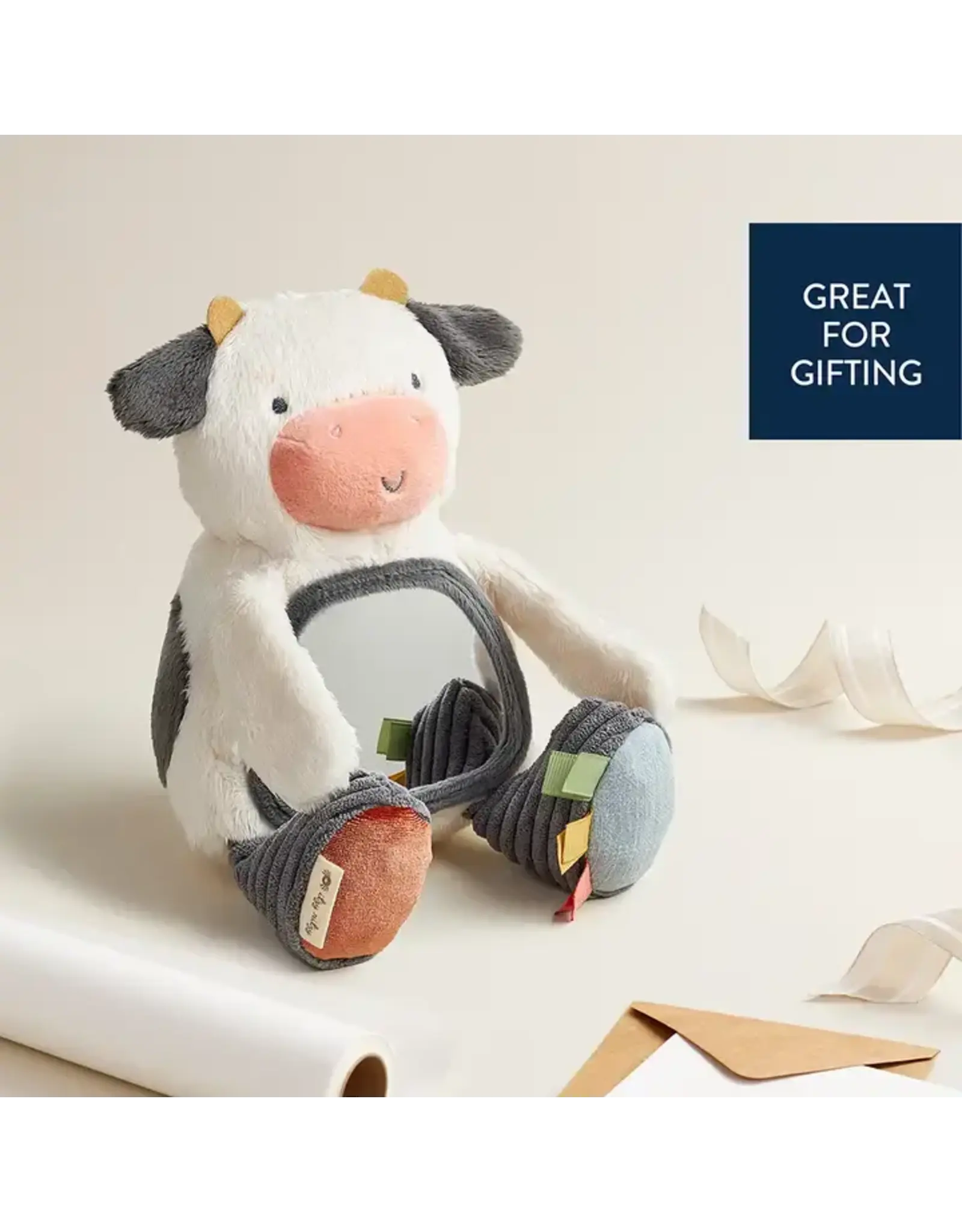 carmen the cow tummy time & mirror
