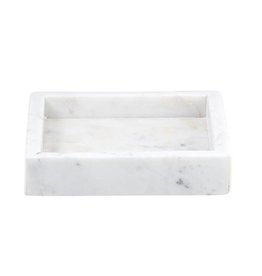 White Square Marble Tray