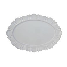LPM Terra cotta Platter, White