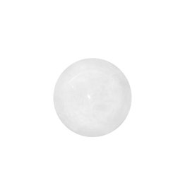 LPM Marble Ball - 4" Pearl White