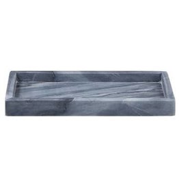 LPM Grey Rectangle Marble Tray