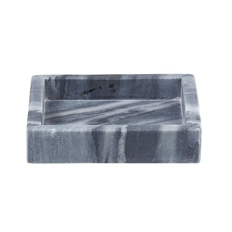 Grey Square Marble Tray