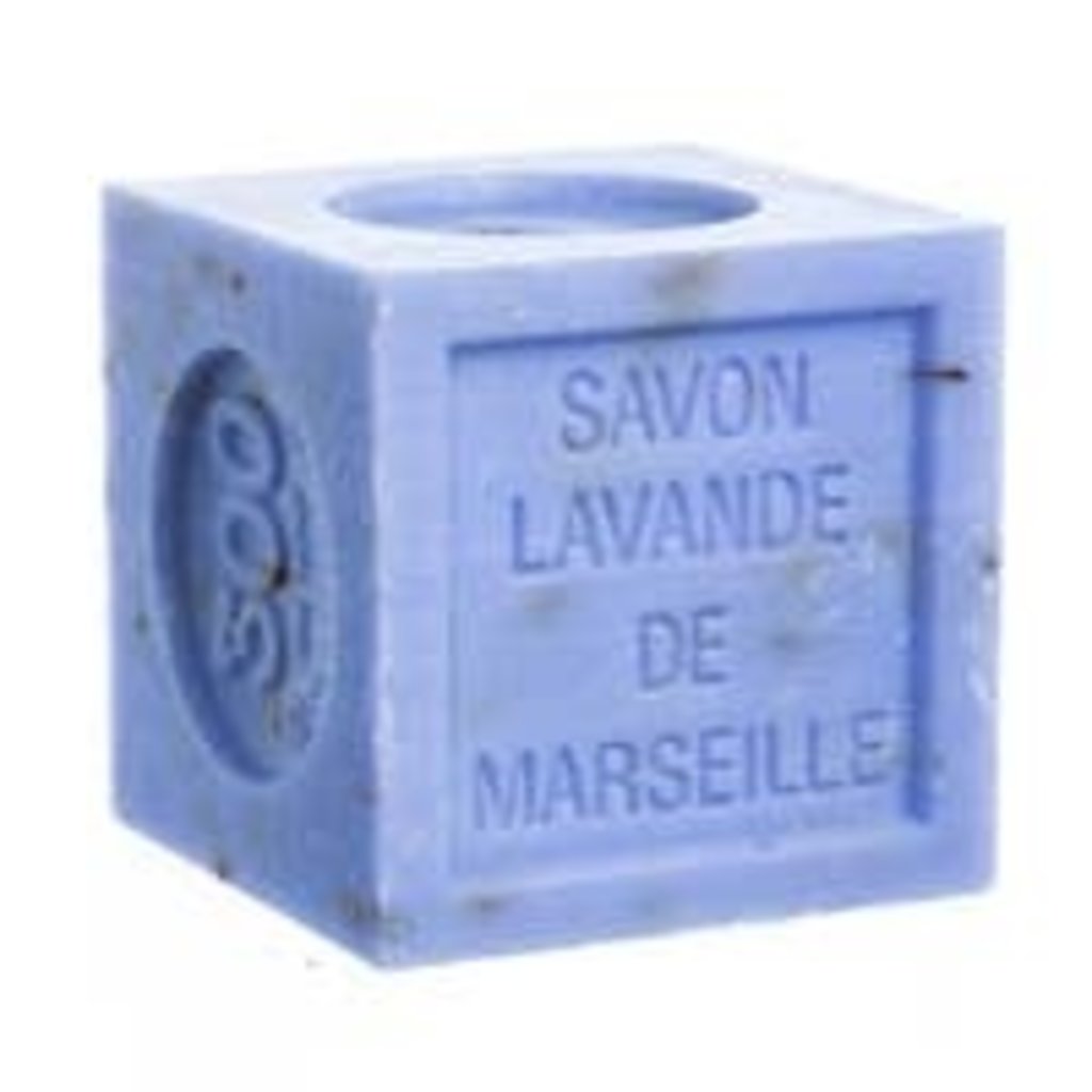 Savon de Marseille with Crushed Flowers, Lavender, 10.59 Oz.