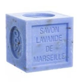 Savon de Marseille with Crushed Flowers, Lavender,