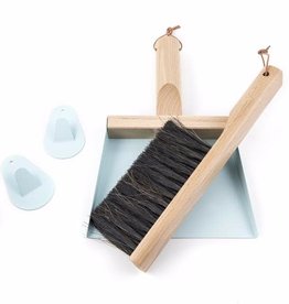 LPM Hand Brush and Dustpan, light blue