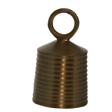 Banded Bell, brass