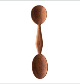 LPM Hand Carved 2-Sided Doussie Wood Spoon