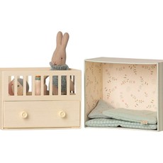 Maileg Baby Room with Micro Rabbit