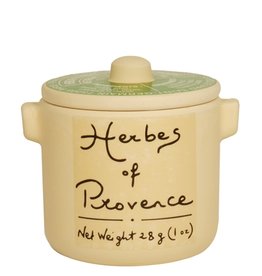 Aux Anysetiers du Roy Herbs de Provence in Ceramic Jar