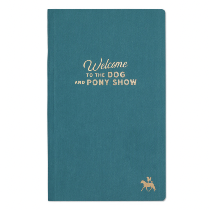 LPM "Dog and Pony Show" Notebook, Teal
