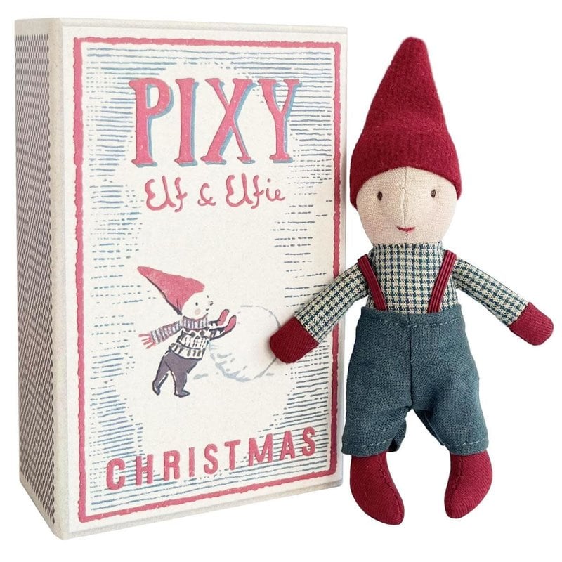 Maileg Pixy Elf in Matchbox