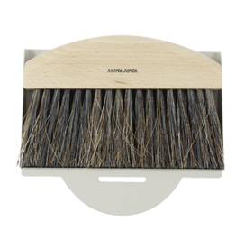 Andree Jardin Mini Brush and Dustpan, Grey