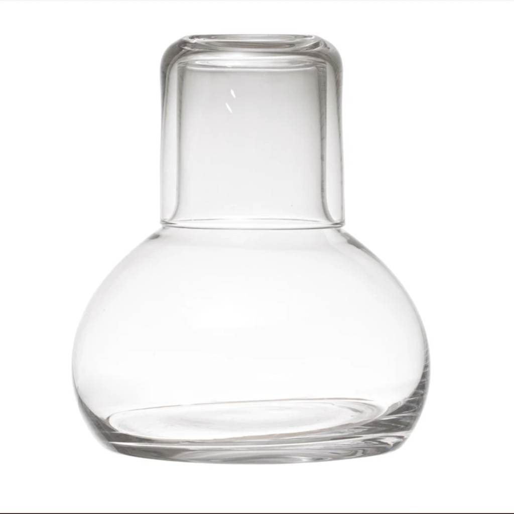 Glass Carafe with 8oz. Glass