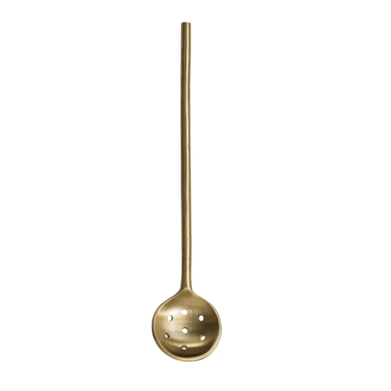 Brass Olive Spoon