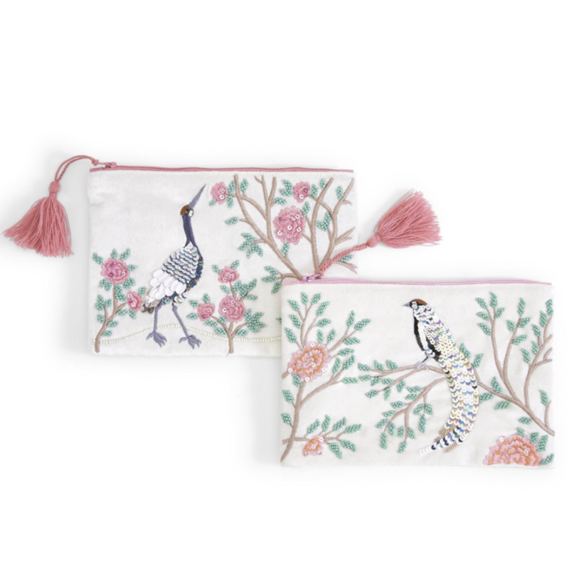 Flora and Fauna Pouch, Assorted