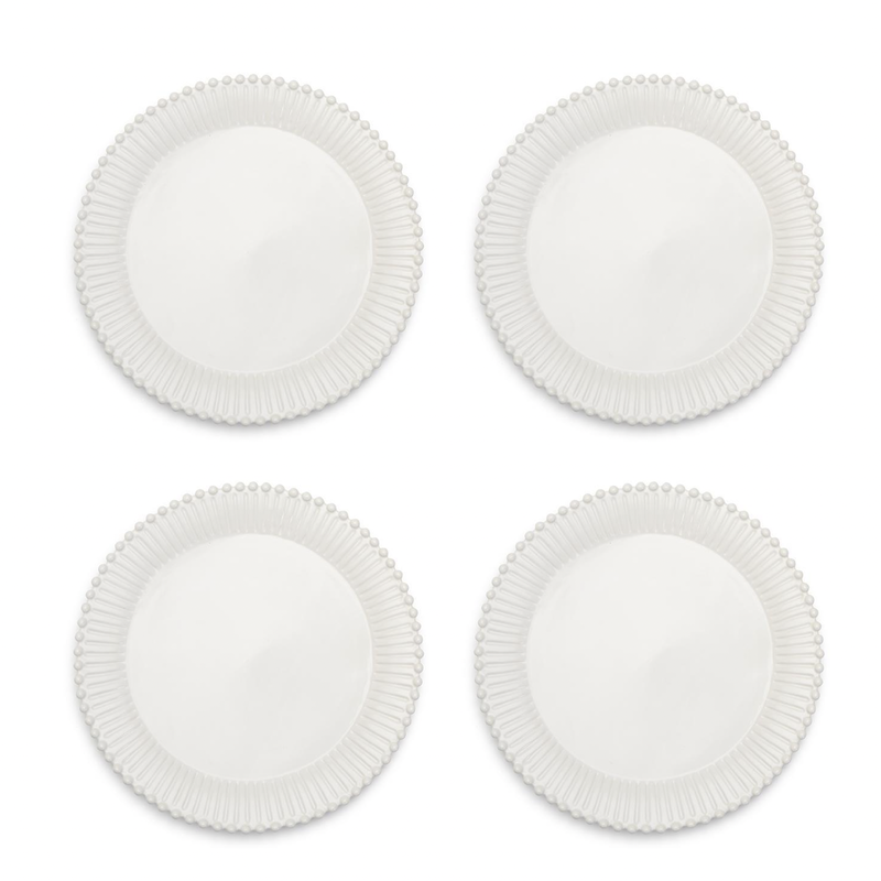 Heirloom Pearl Edge Dinner Plates