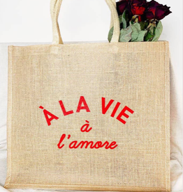 Cabas A La Vie A L'amore Tote