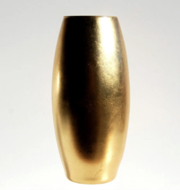 Gold Glass Bullet Vase, small