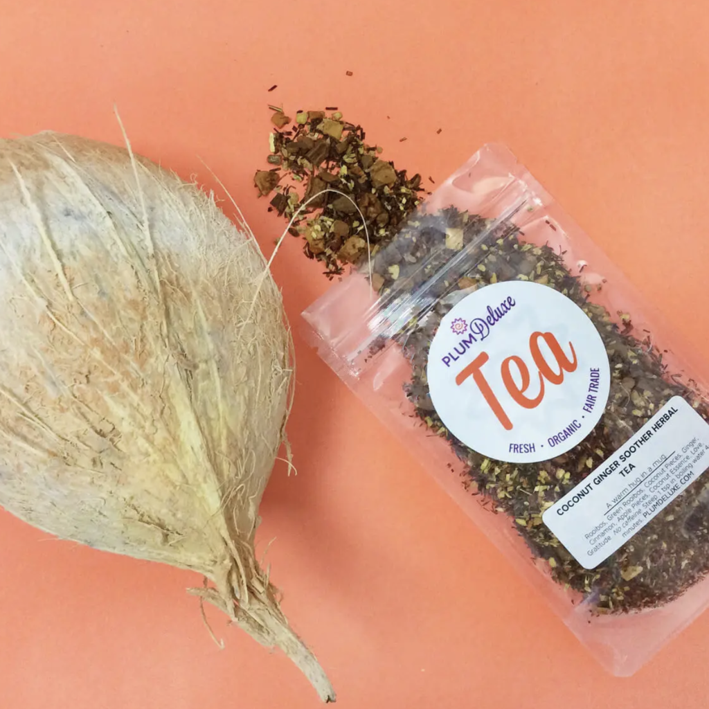 Coconut Ginger Herbal Tea