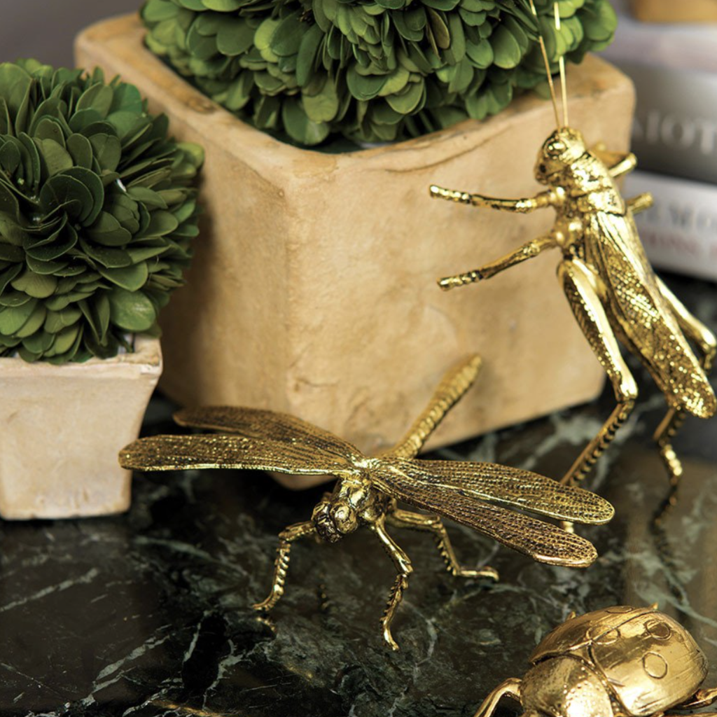 LPM Decorative Gold Dragonfly