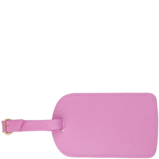 Leather Luggage Tag, Orchid