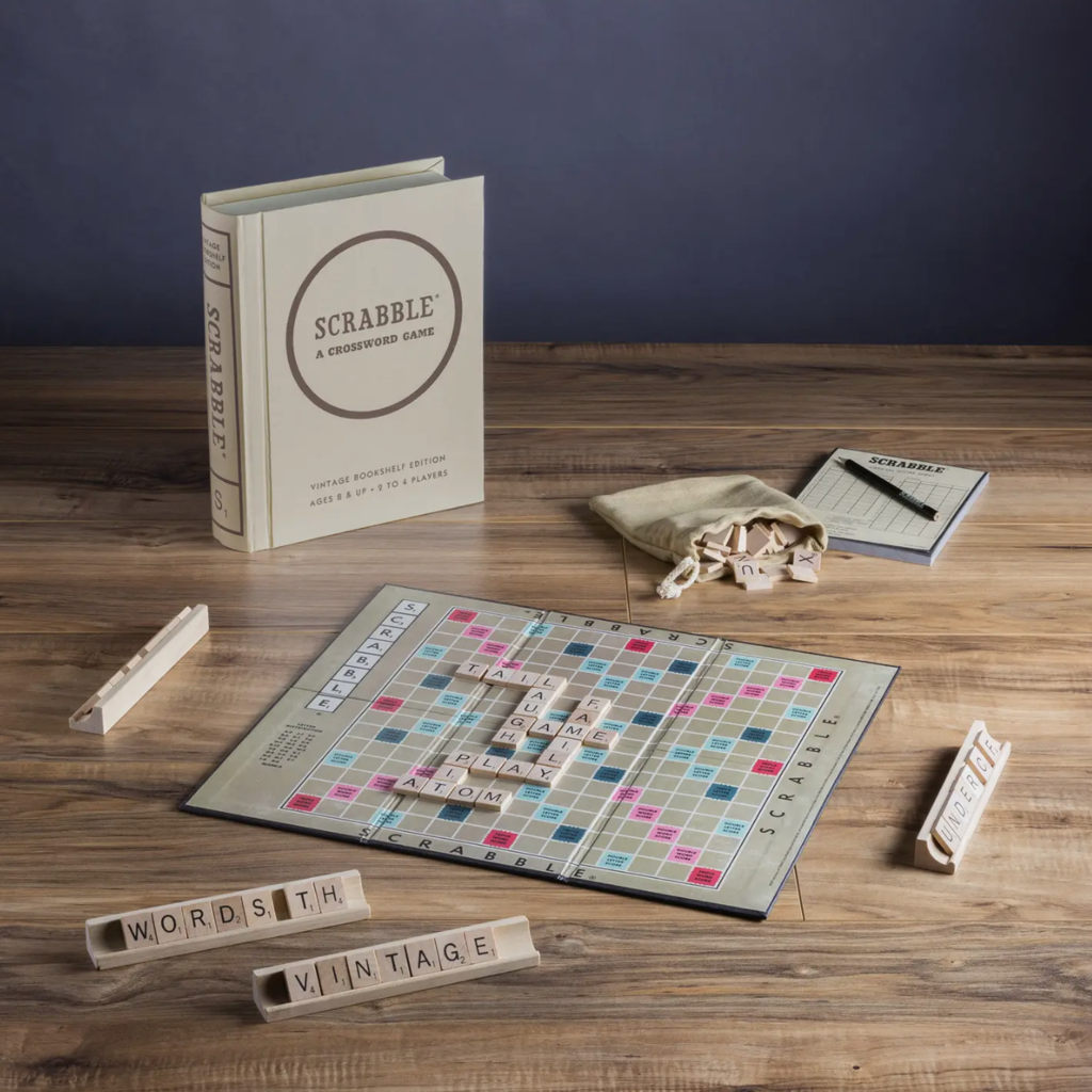 Scrabble Vintage Bookshelf Edition