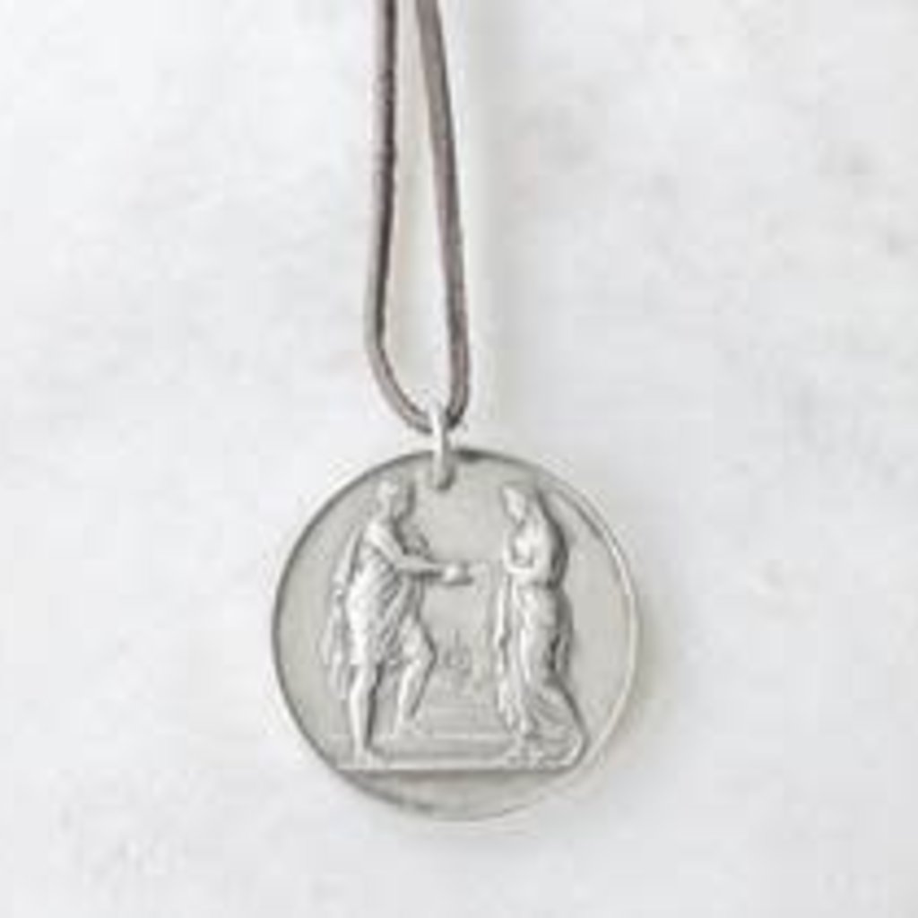 Antique French Marriage Medal