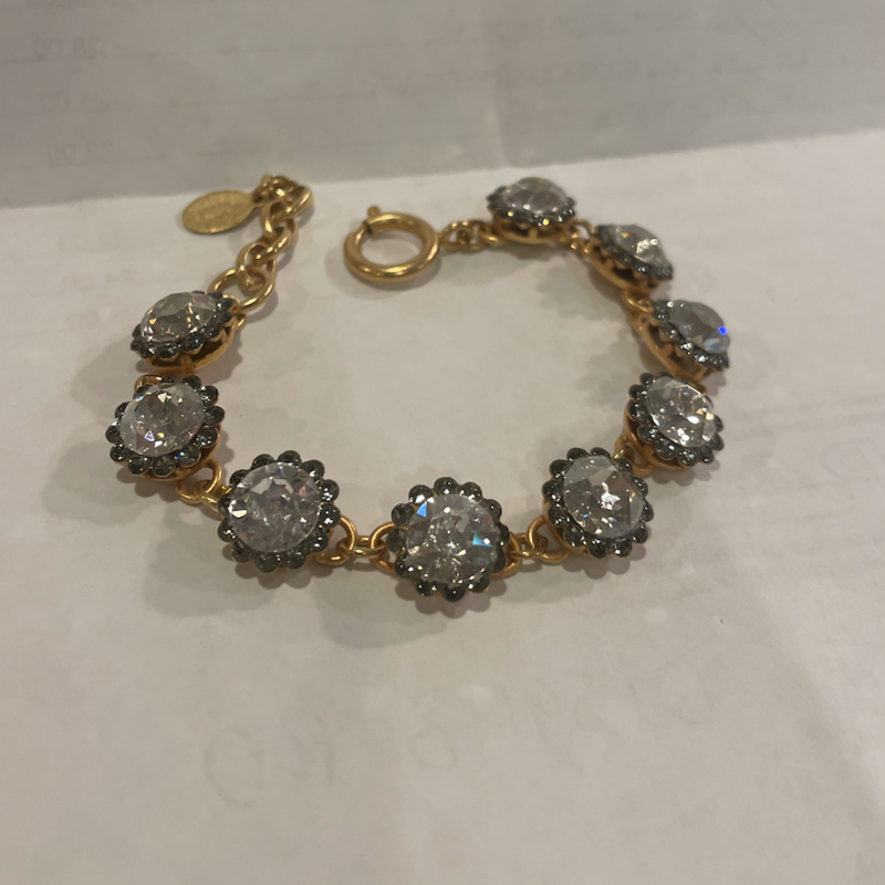 Flower Crystal Bracelet, crystal