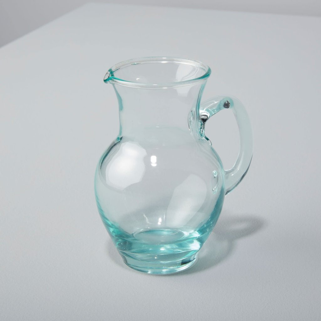 Recycled Glass Mini Pitcher - Montessori Services