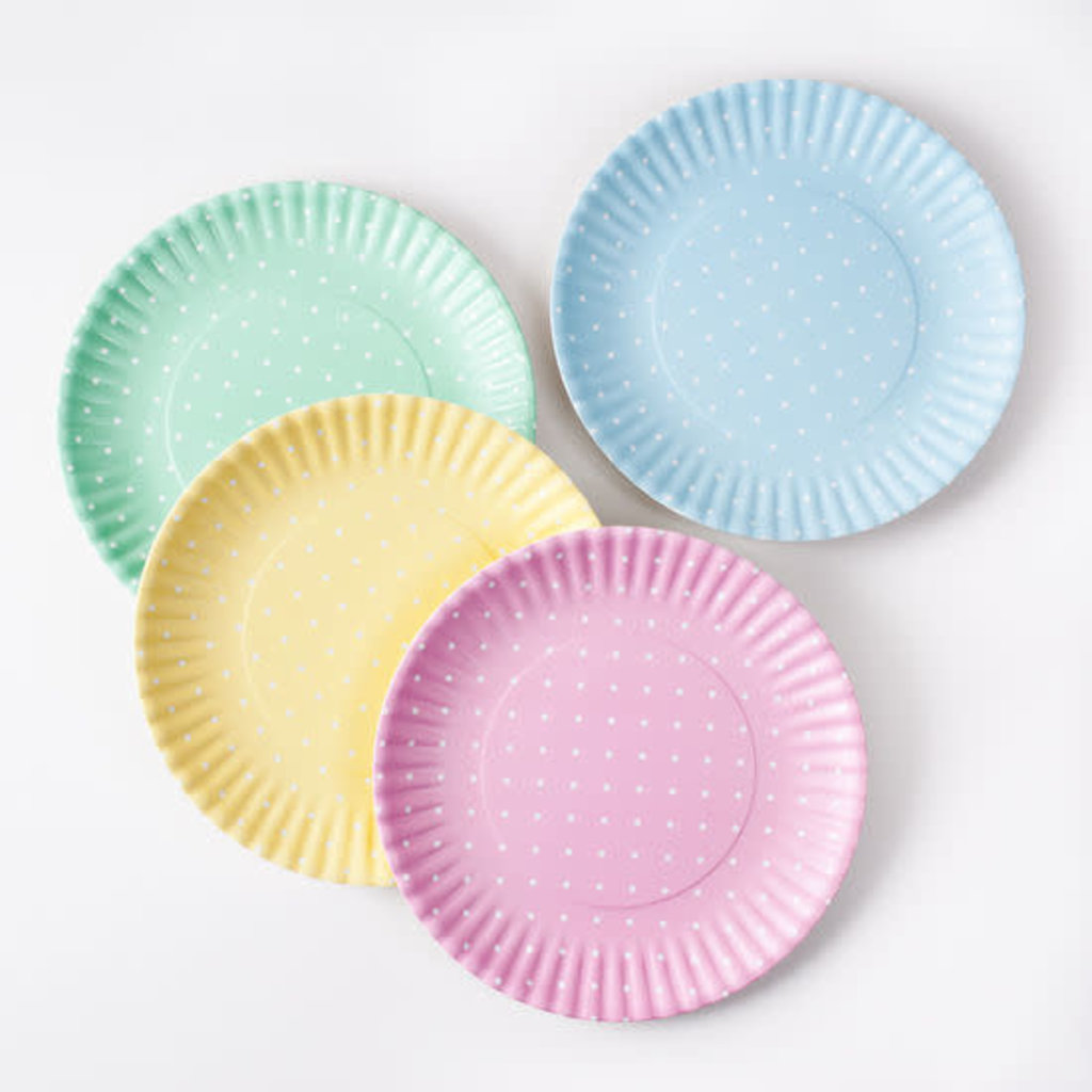 Polka Dot "Paper" Plates