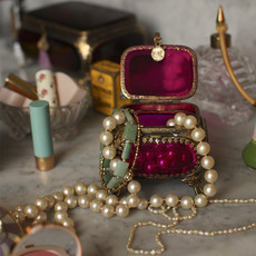 Ruby Pink Laila Treasure Box , medium