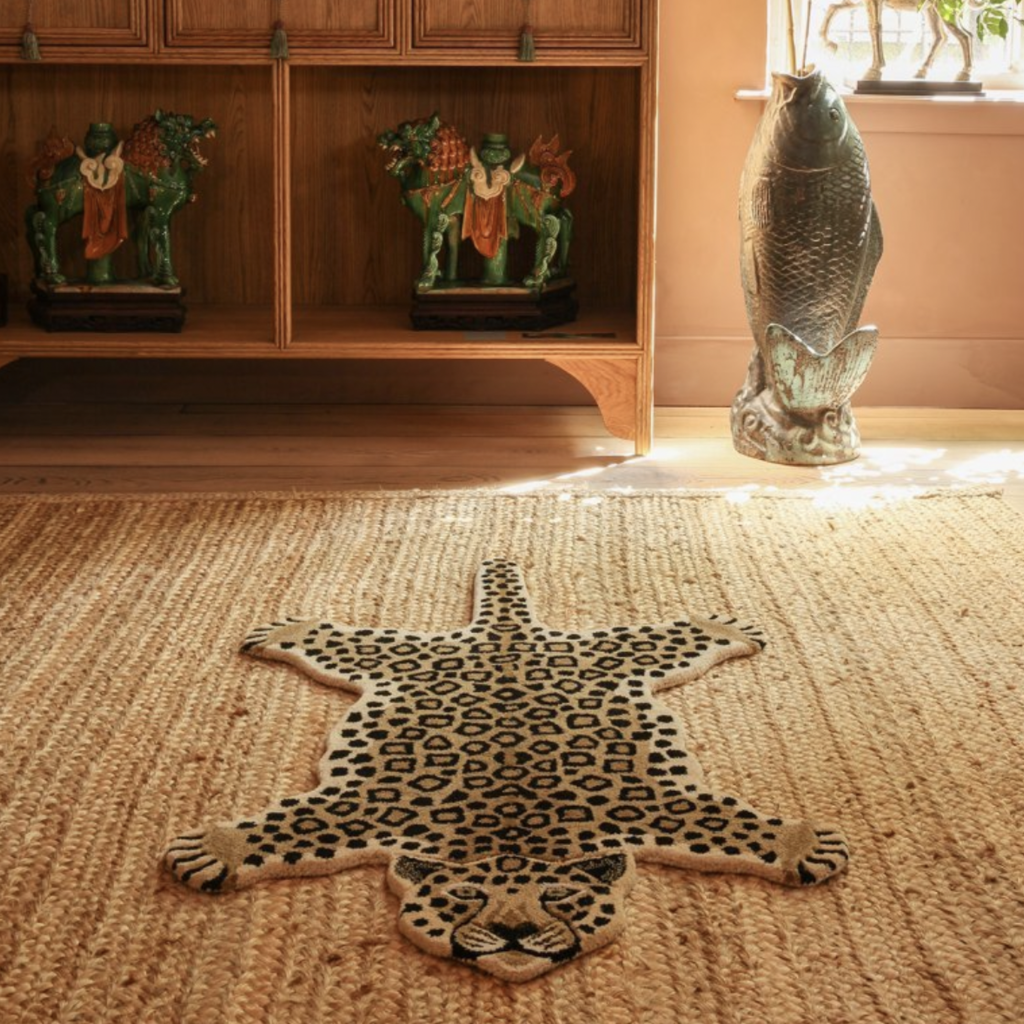 Loony Leopard Rug, large