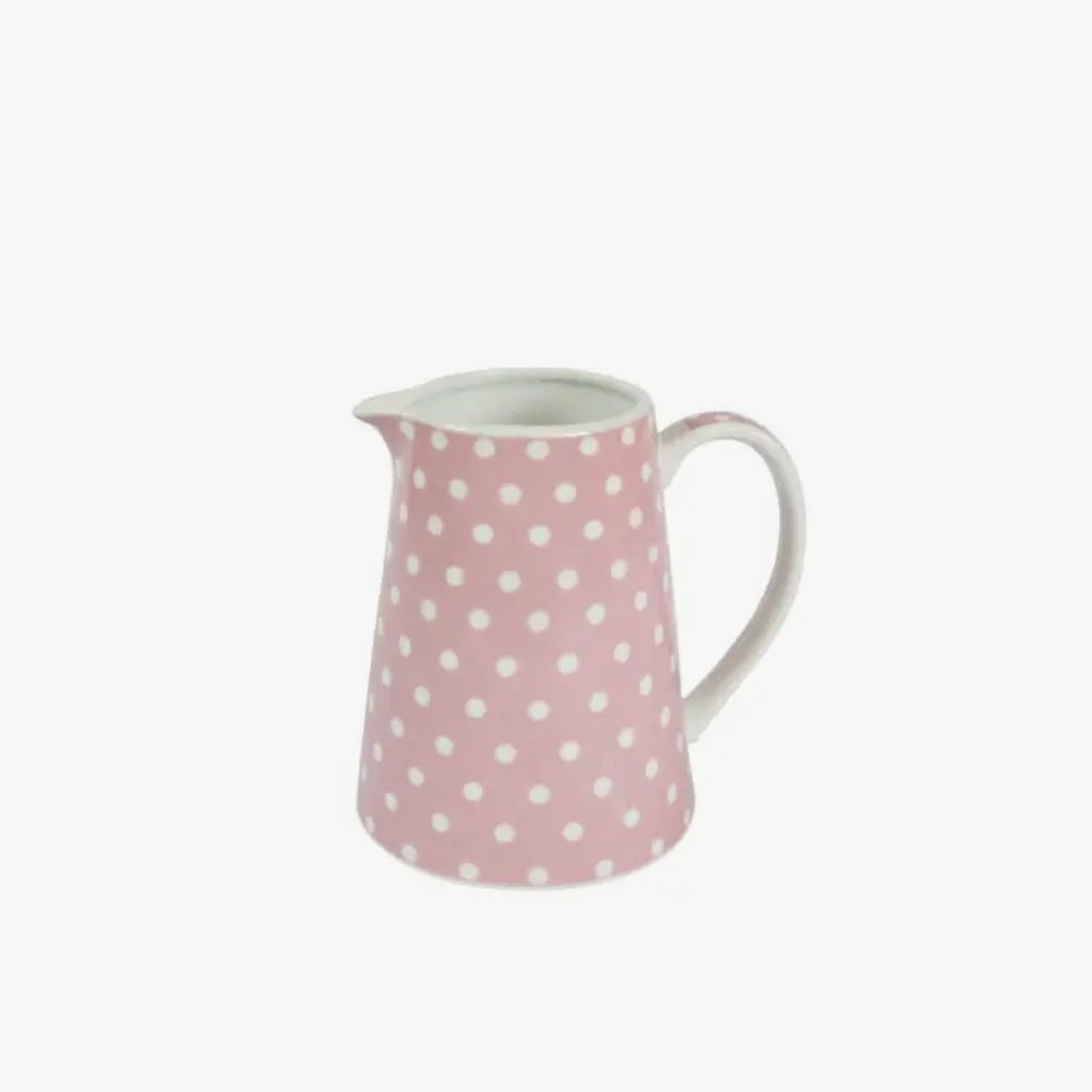 Creamer Polka Dots Pink