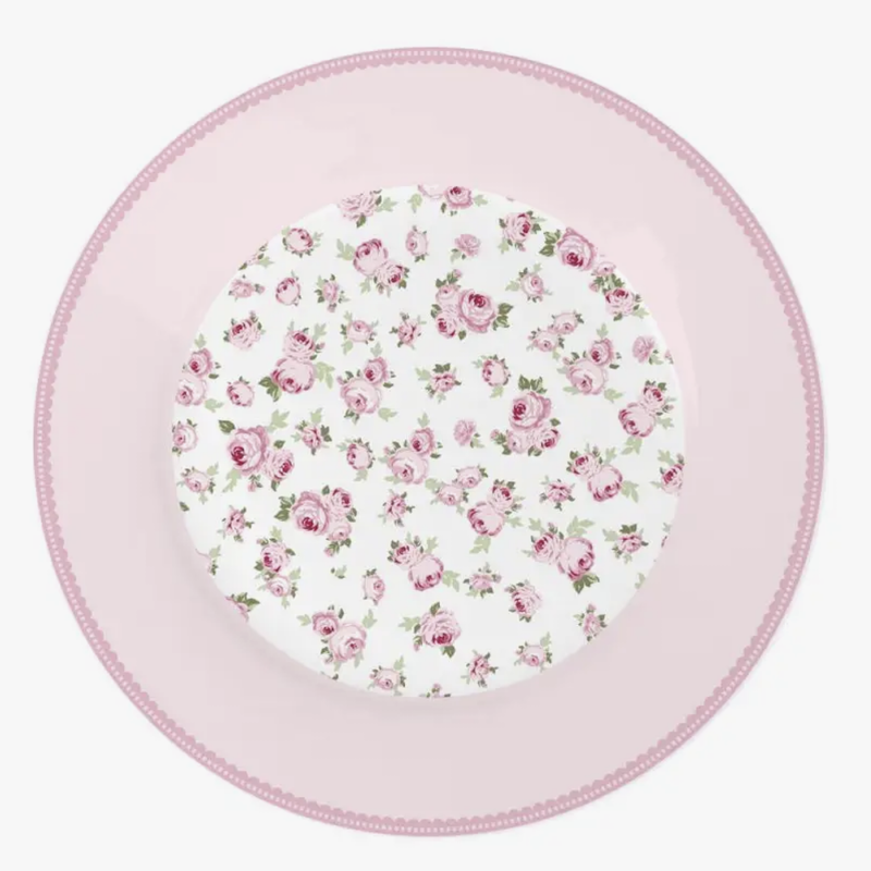 Flowers Dessert Plate