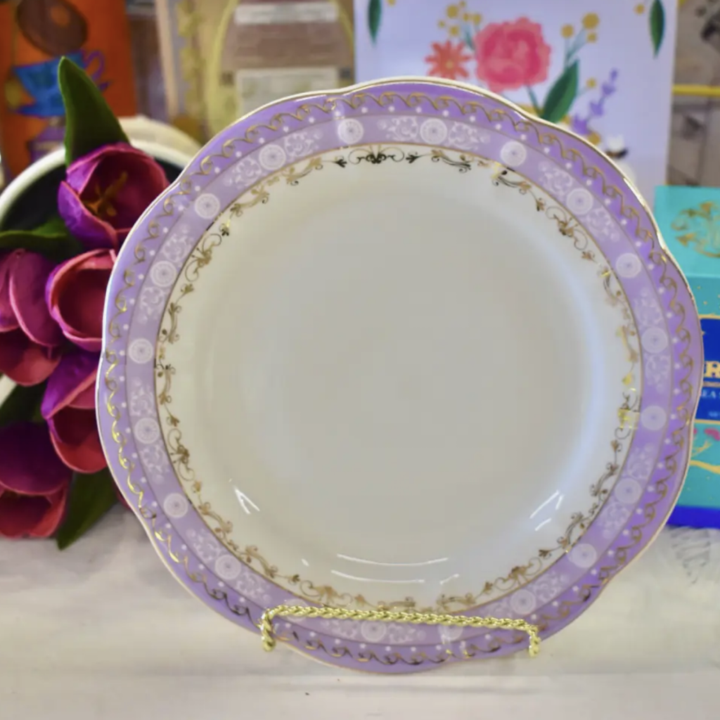Vintage Lavender Plate