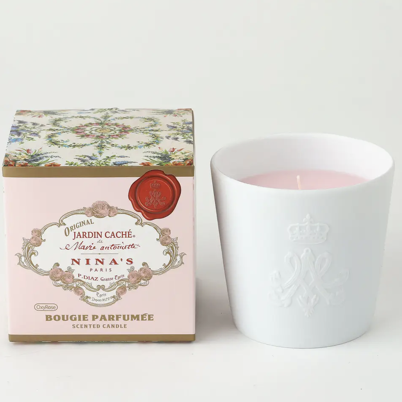 Nina's Versailles Rose Scented Candle, 12.6 oz