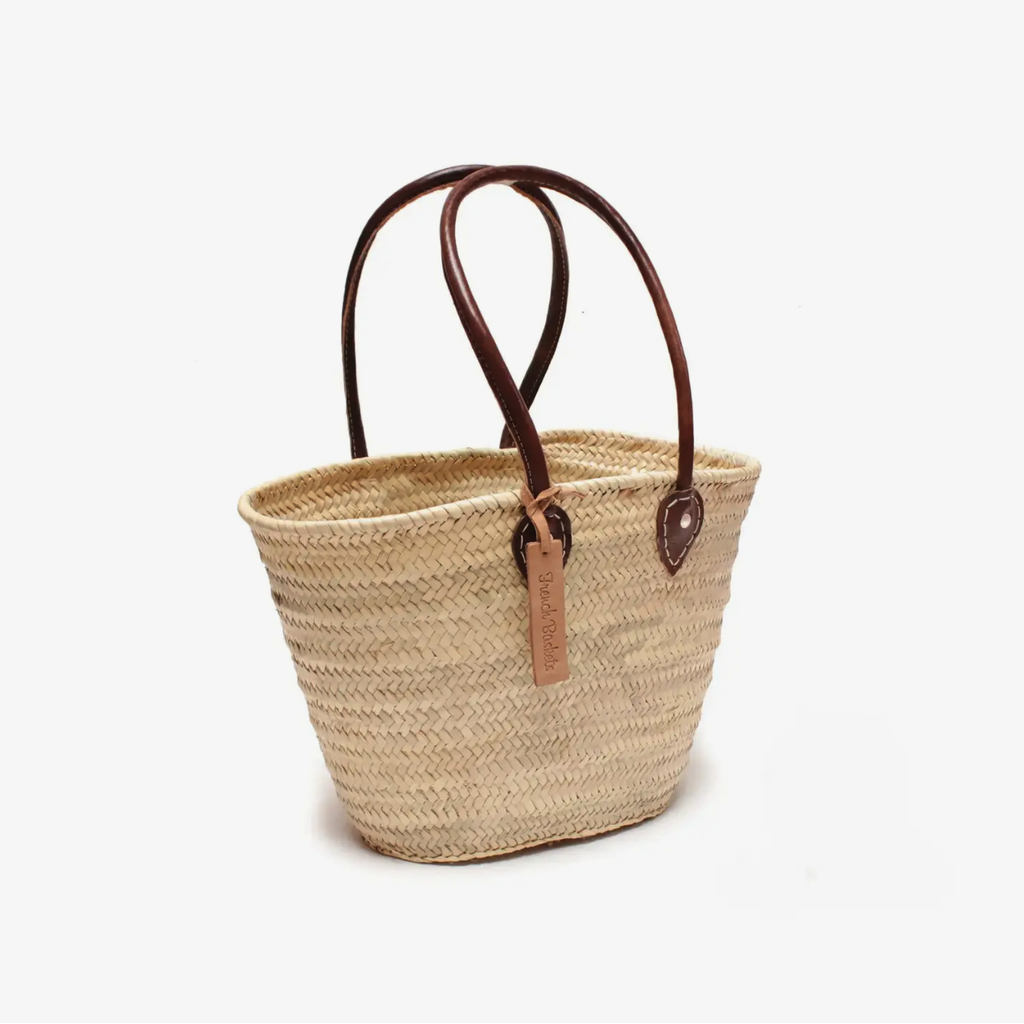 Straw Shoulder Bag, Long Handle, Medium