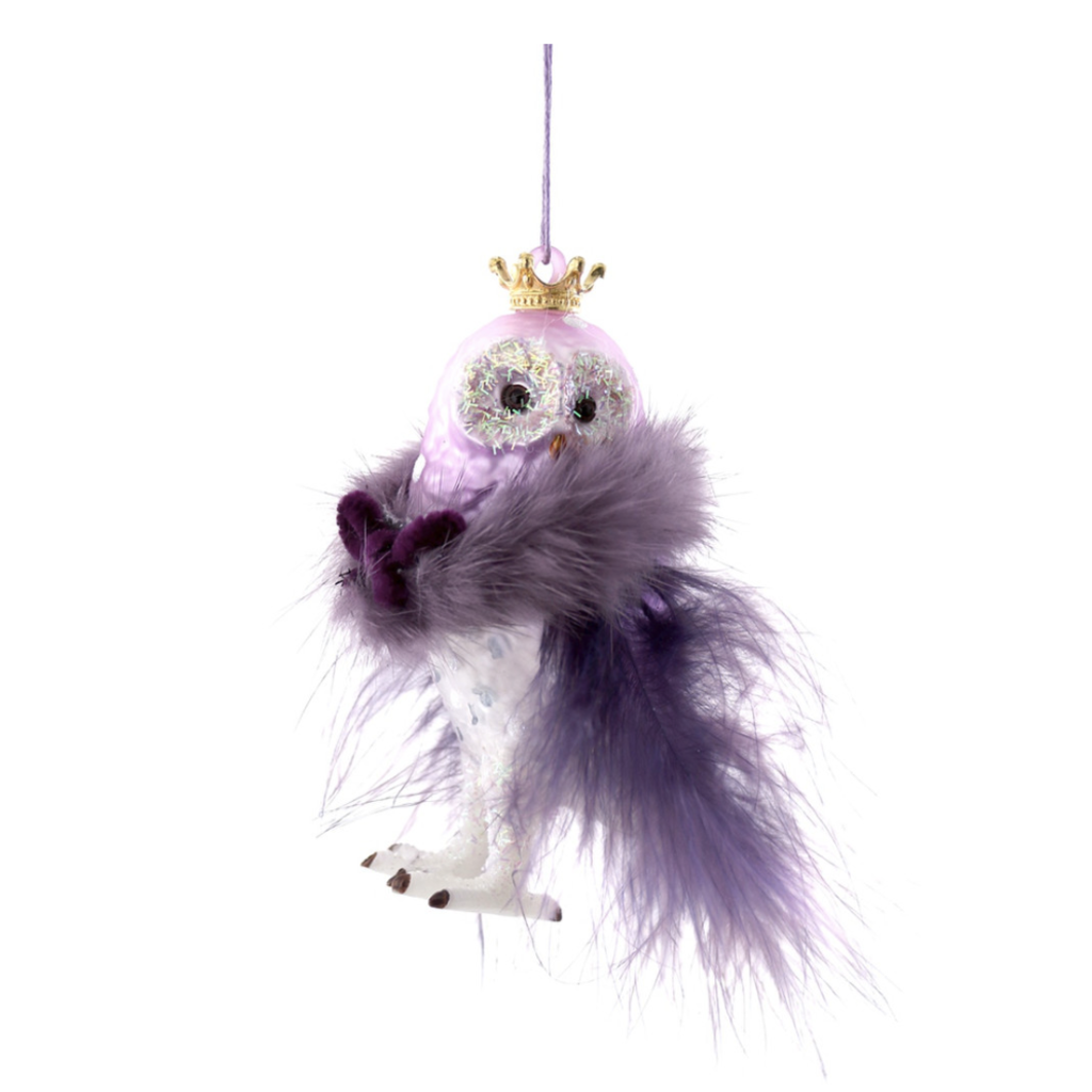 Crowned Owl Ornament
