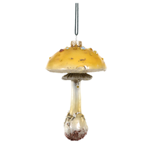 Frostfield Mushroom Ornament, Large