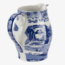 Blue Italian Pitcher